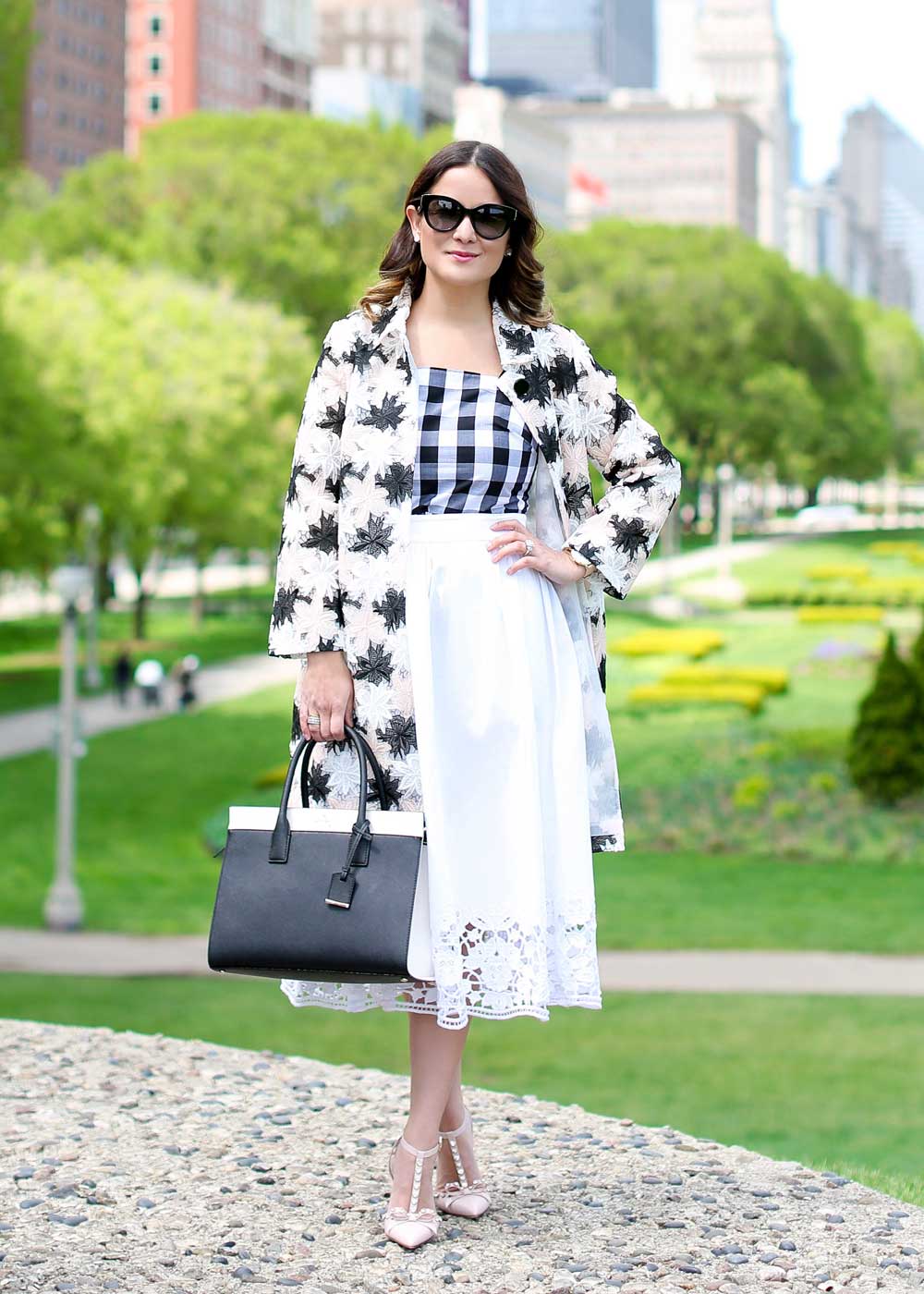 Kate Spade Tiger Lily Lace Coat