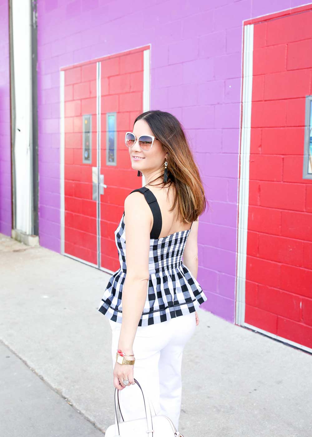 Kate Spade Gingham Top