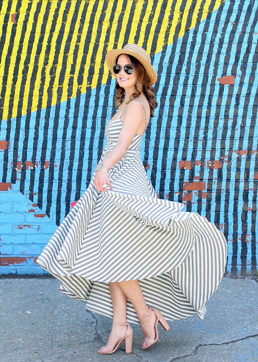 Milly Striped Breton Striped Dress