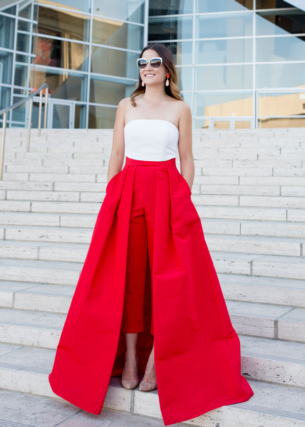 Alexia Maria Red Skirt