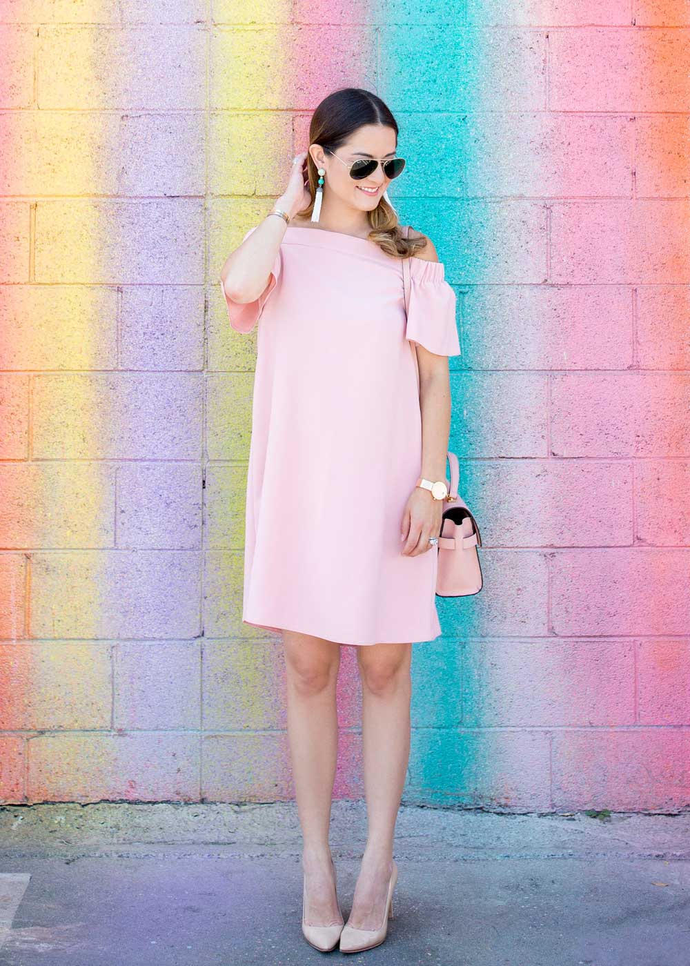 Topshop Pink Dress