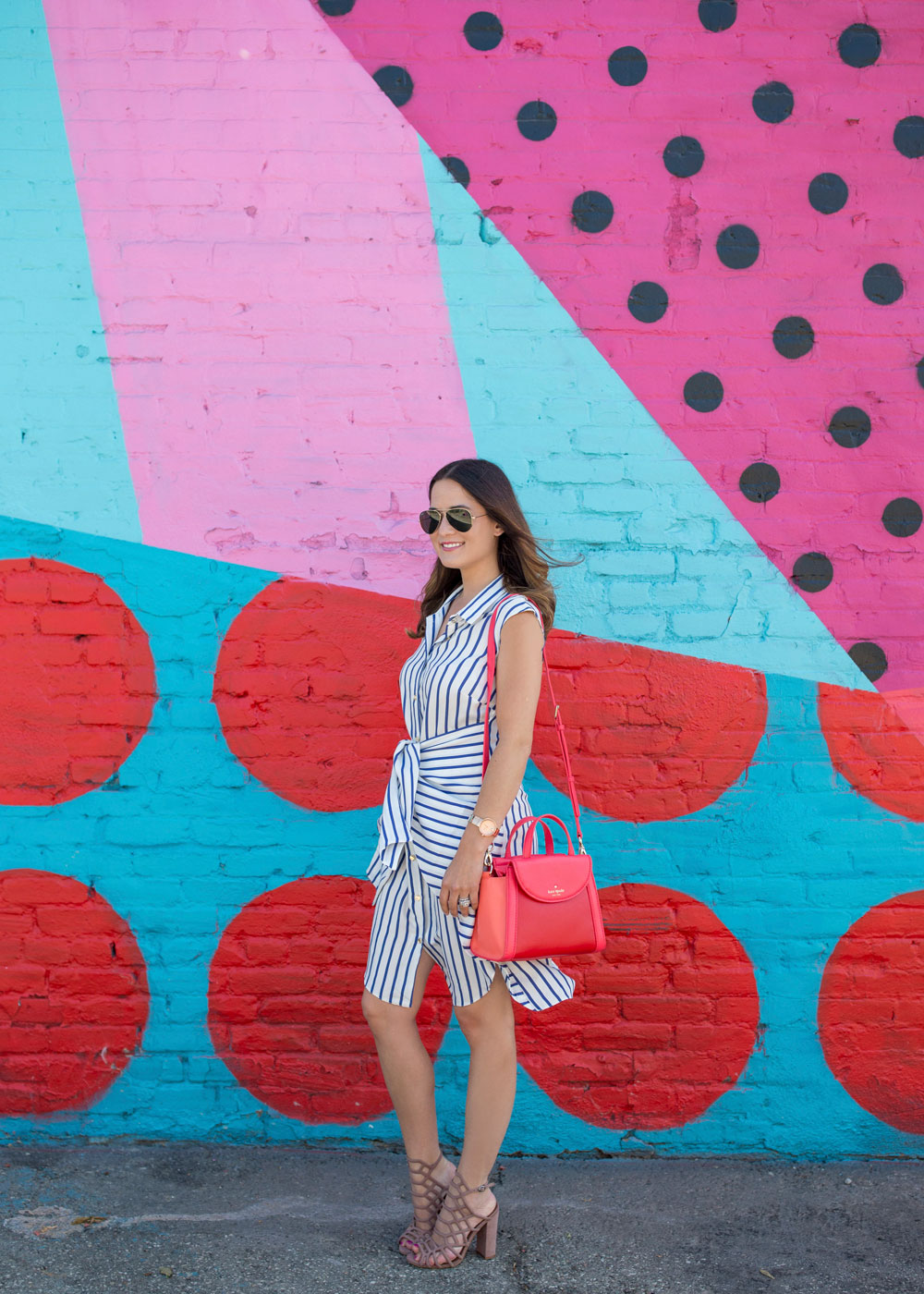 ASOS Striped Shirt Dress