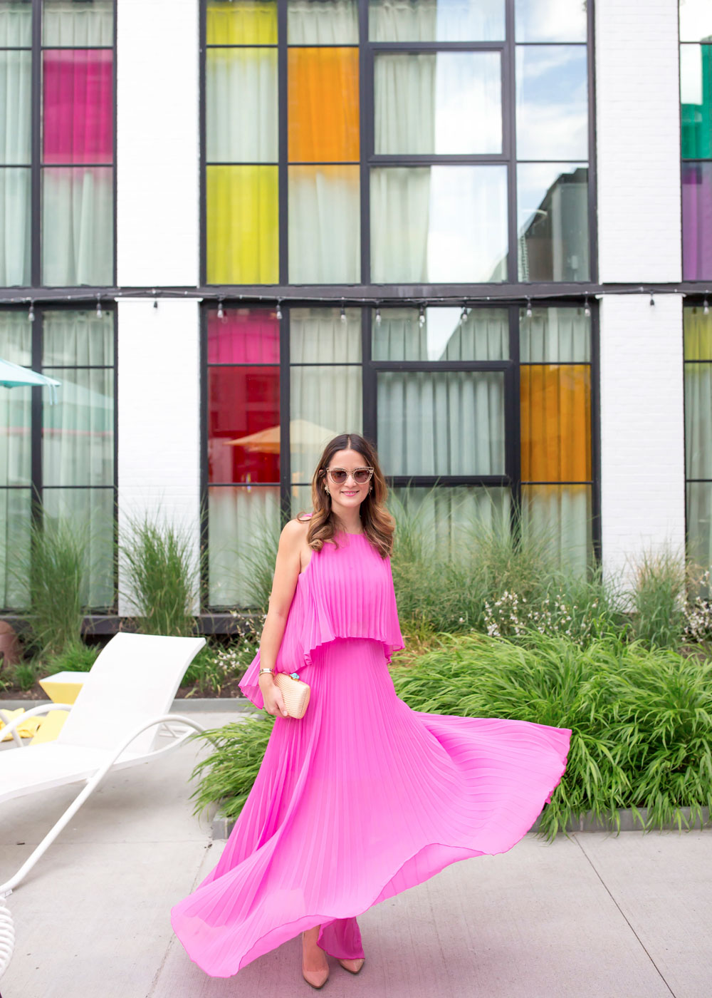 Pink BCBG Maxi Dress