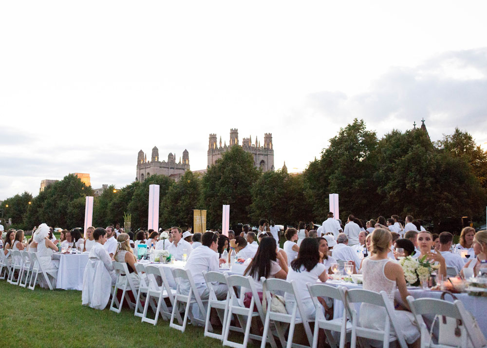 Chicago in White Dinner Party