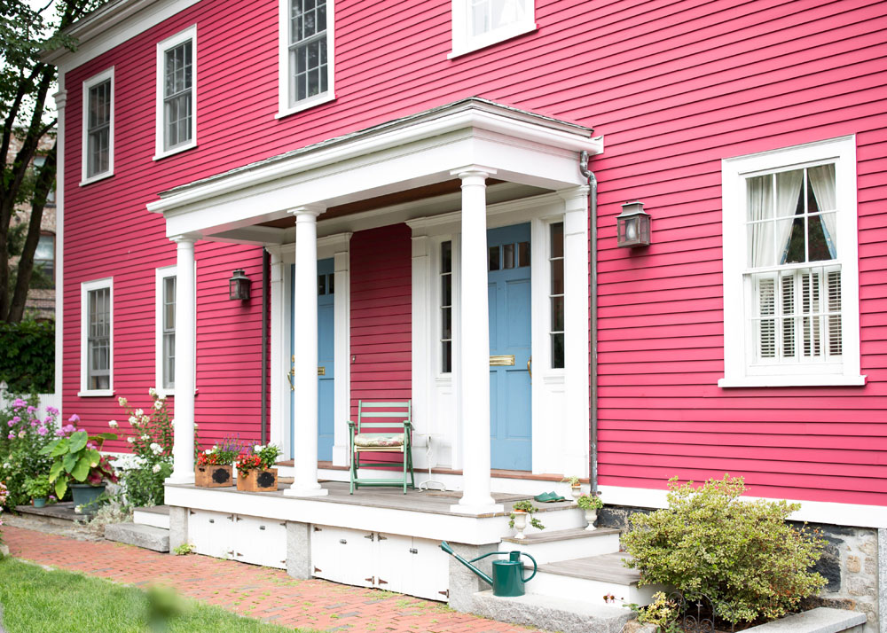 Charlestown Boston Colorful Homes