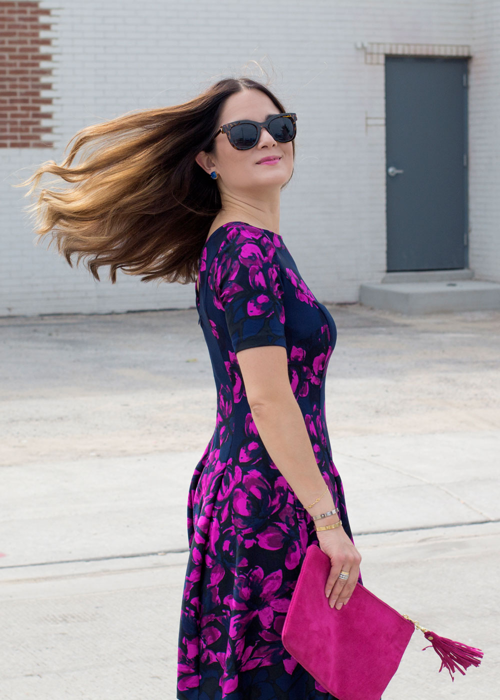 Floral A Line Dress