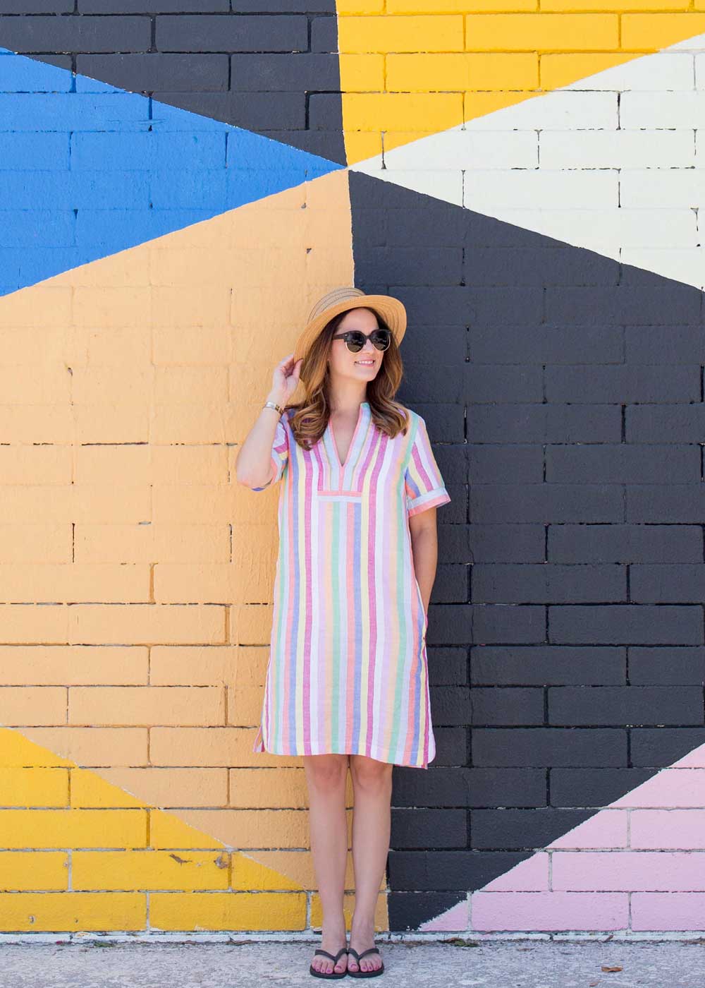 J. Crew Stripe Dress