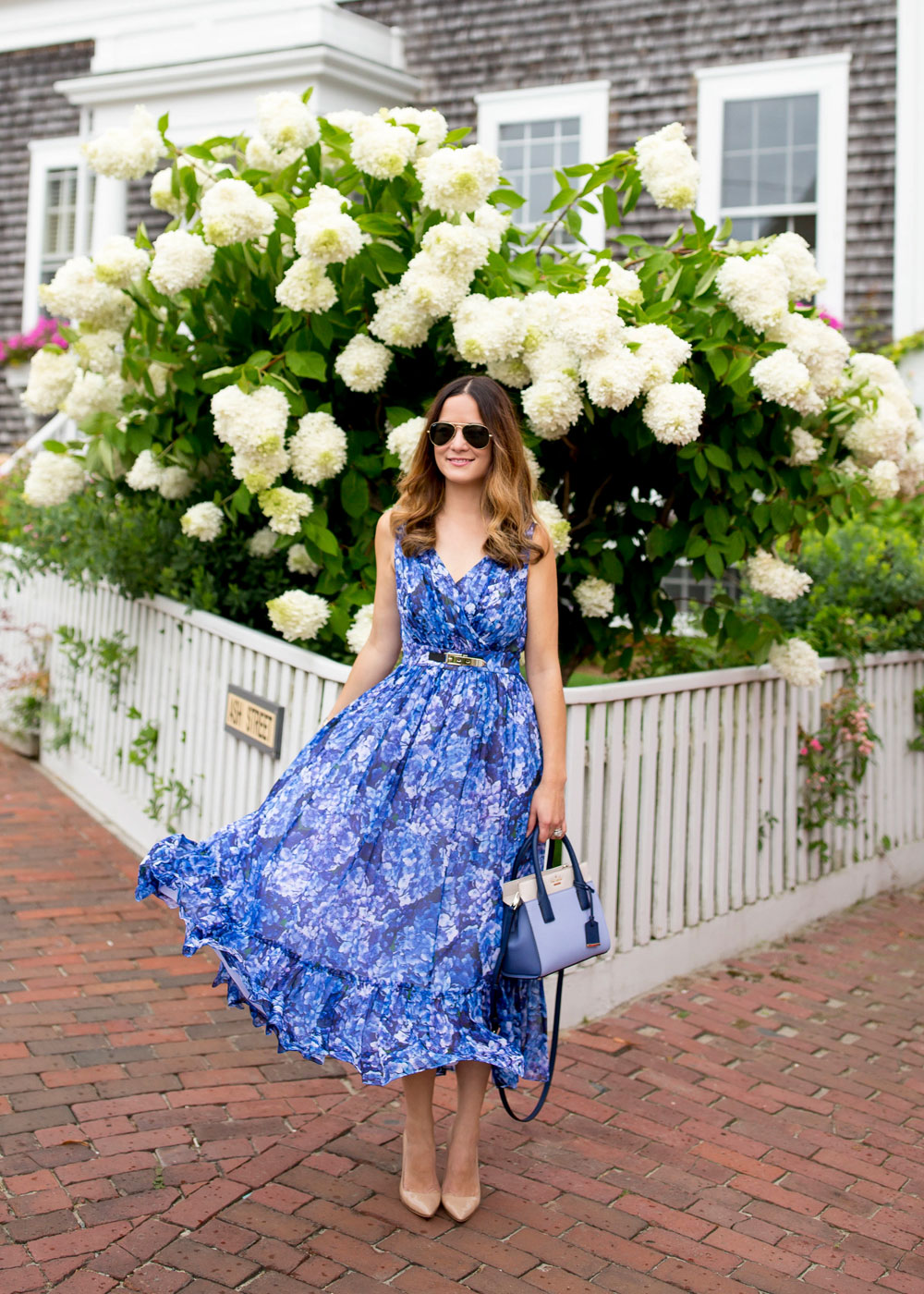 Kate Spade Blue Floral Dress