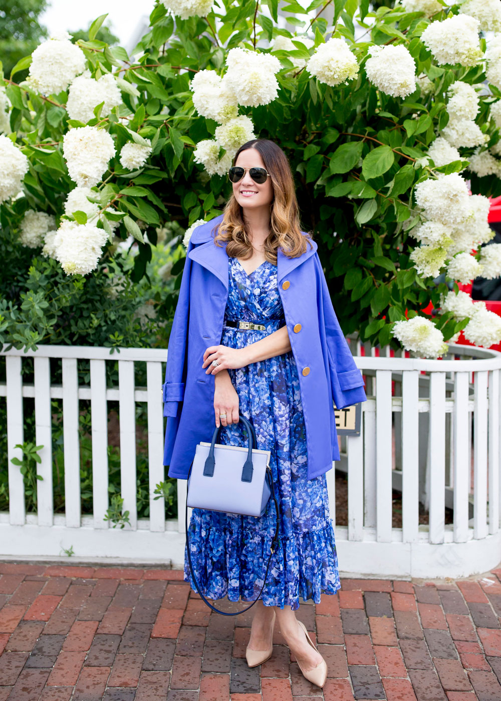 Kate Spade Blue Floral Dress