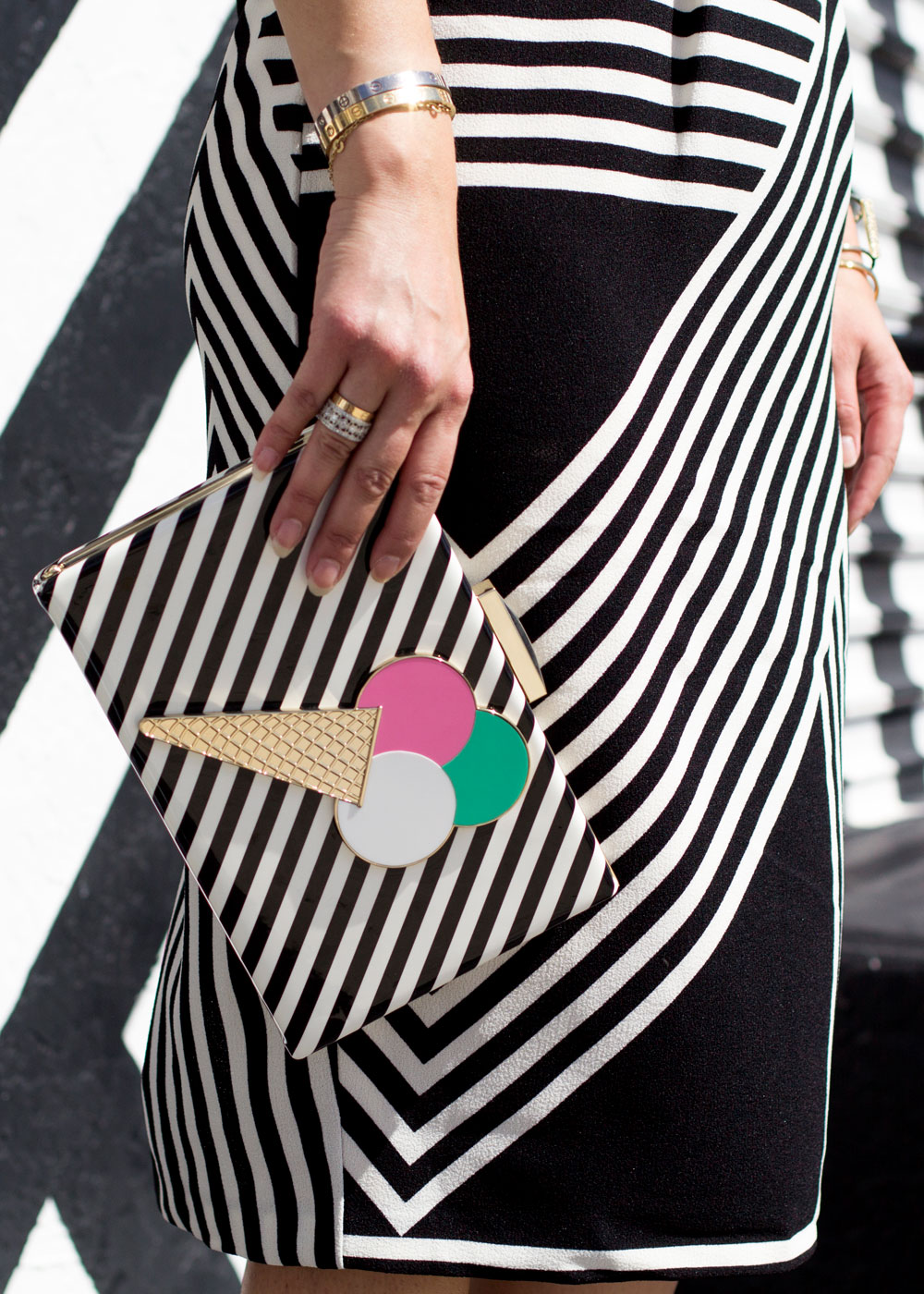 Kate Spade Ice Cream Clutch