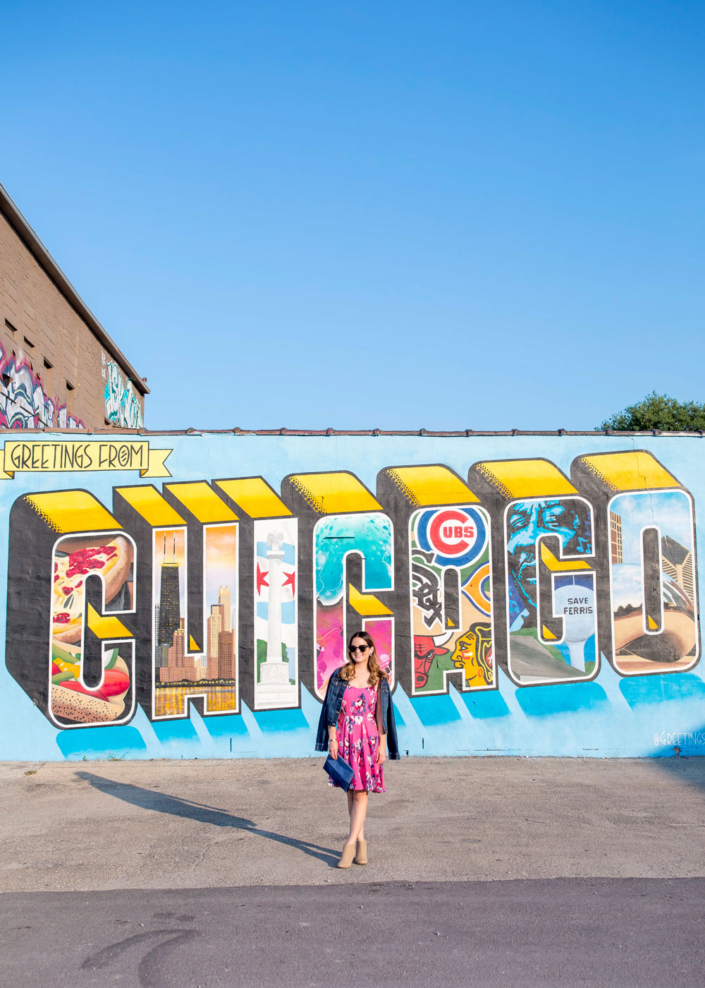 Greetings from Chicago Mural