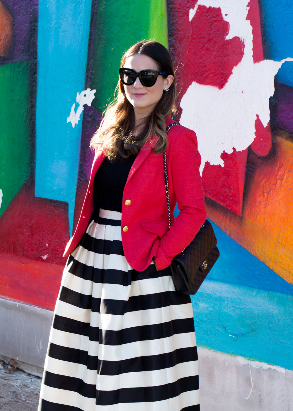 How the Tibi Midi Skirt - Style Charade