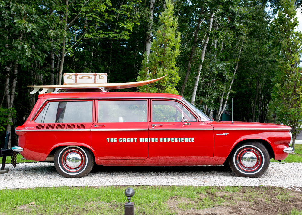 Kennebunkport Vintage Car Corvair