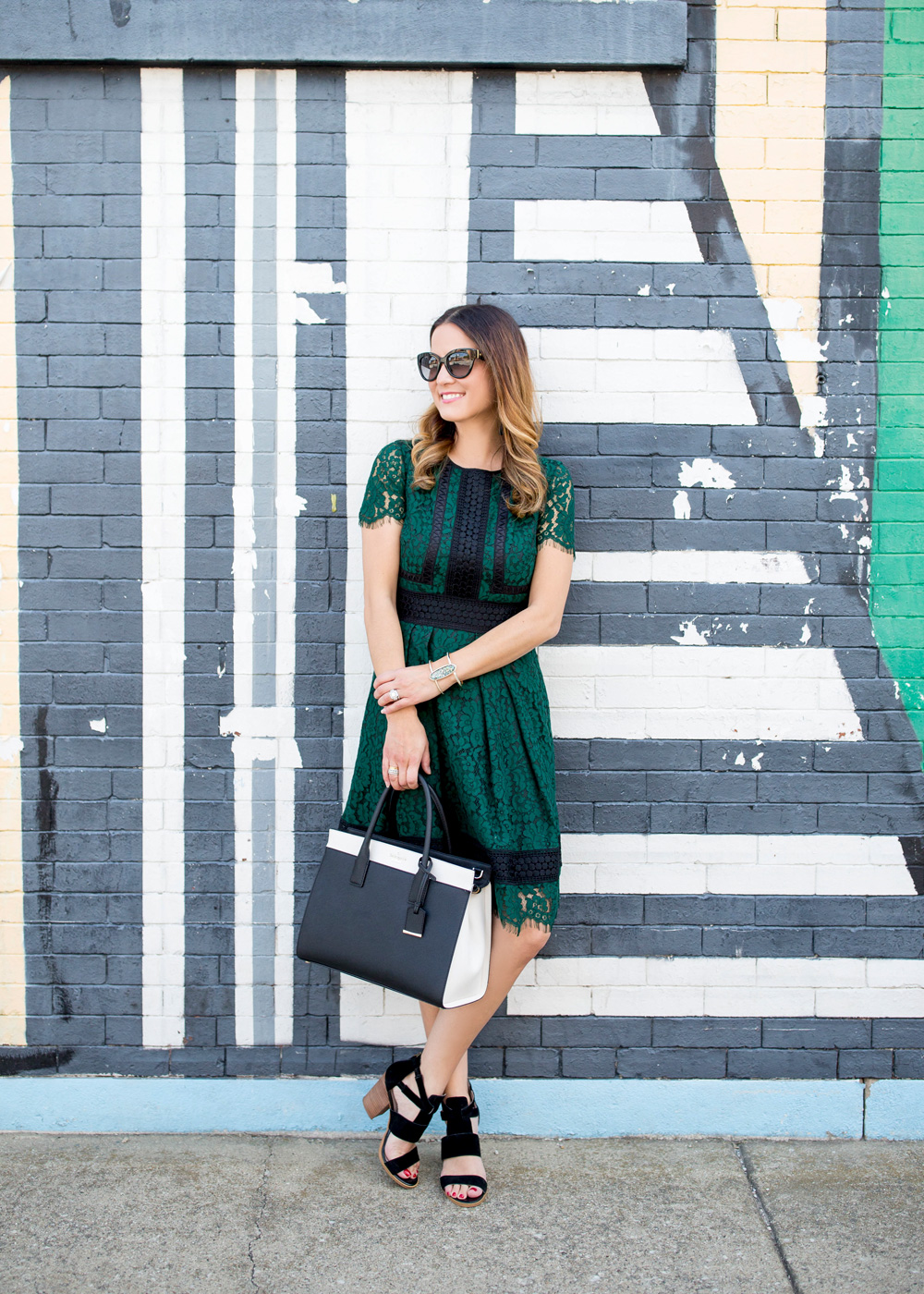 Green Lace Dress