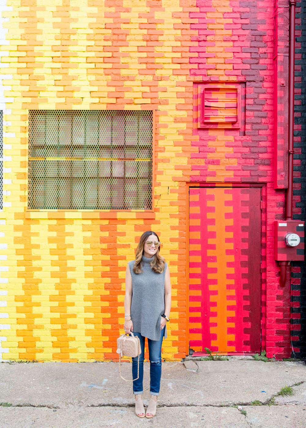 Colorful Chicago Street Art Mural Multicolor