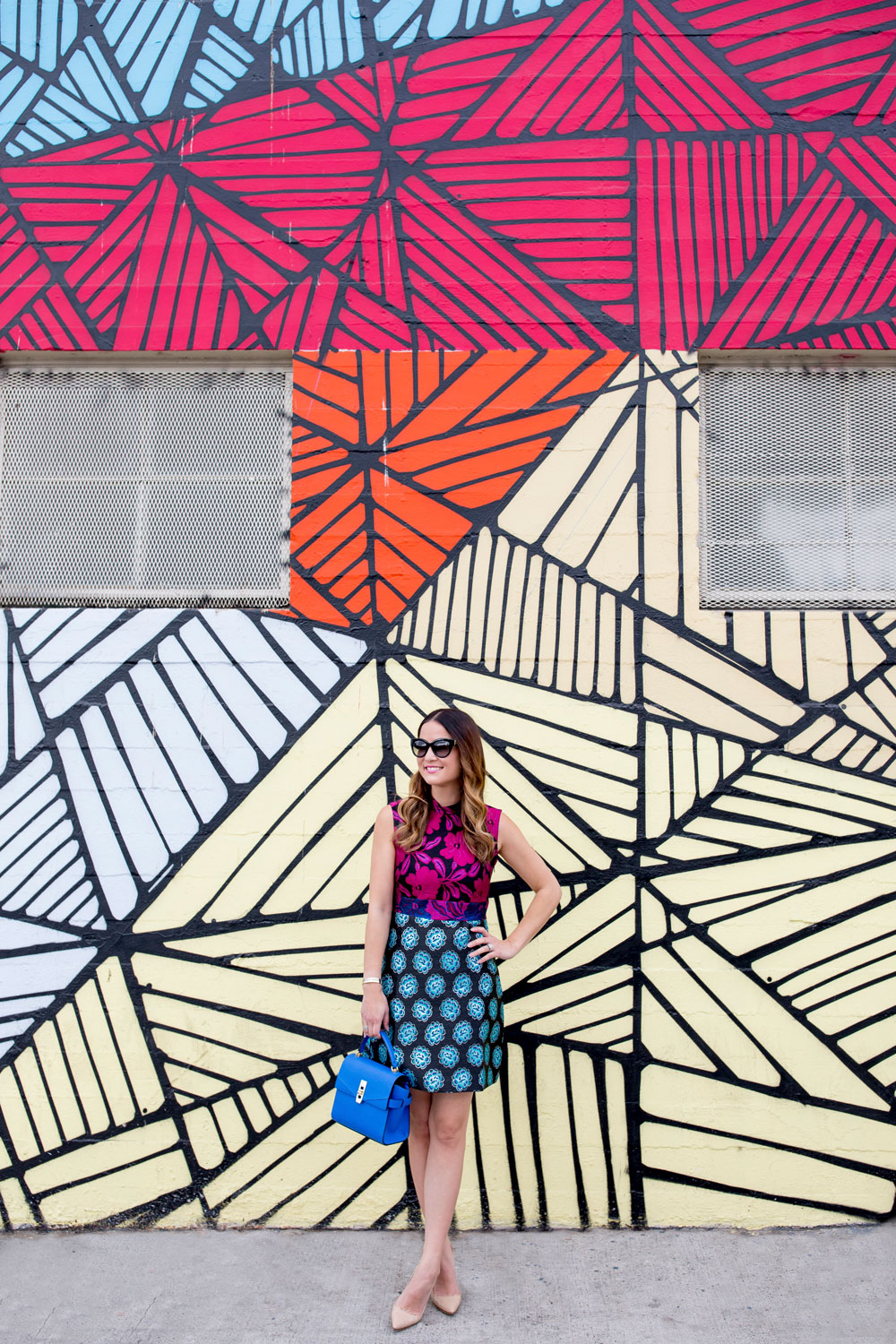 Multicolor Mural Street Art Wall