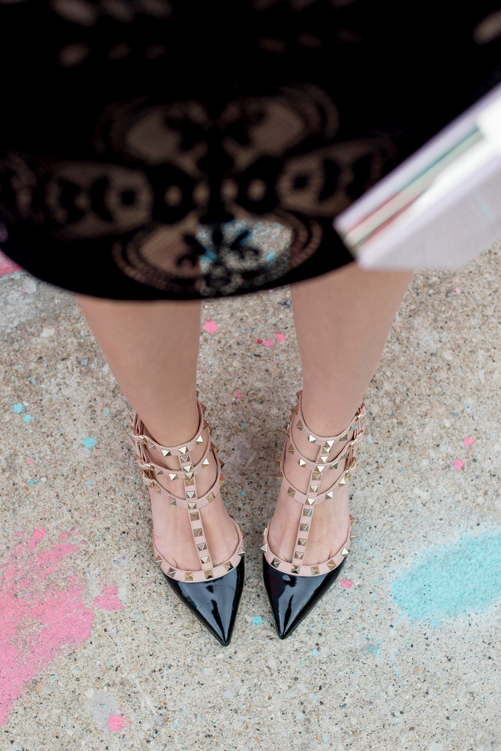 Blogger Valentino Rockstud Pumps