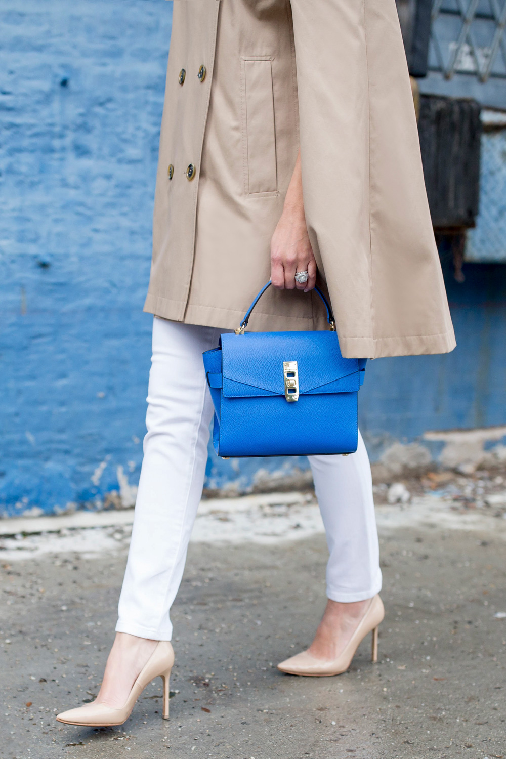 Blue Henri Bendel Bag