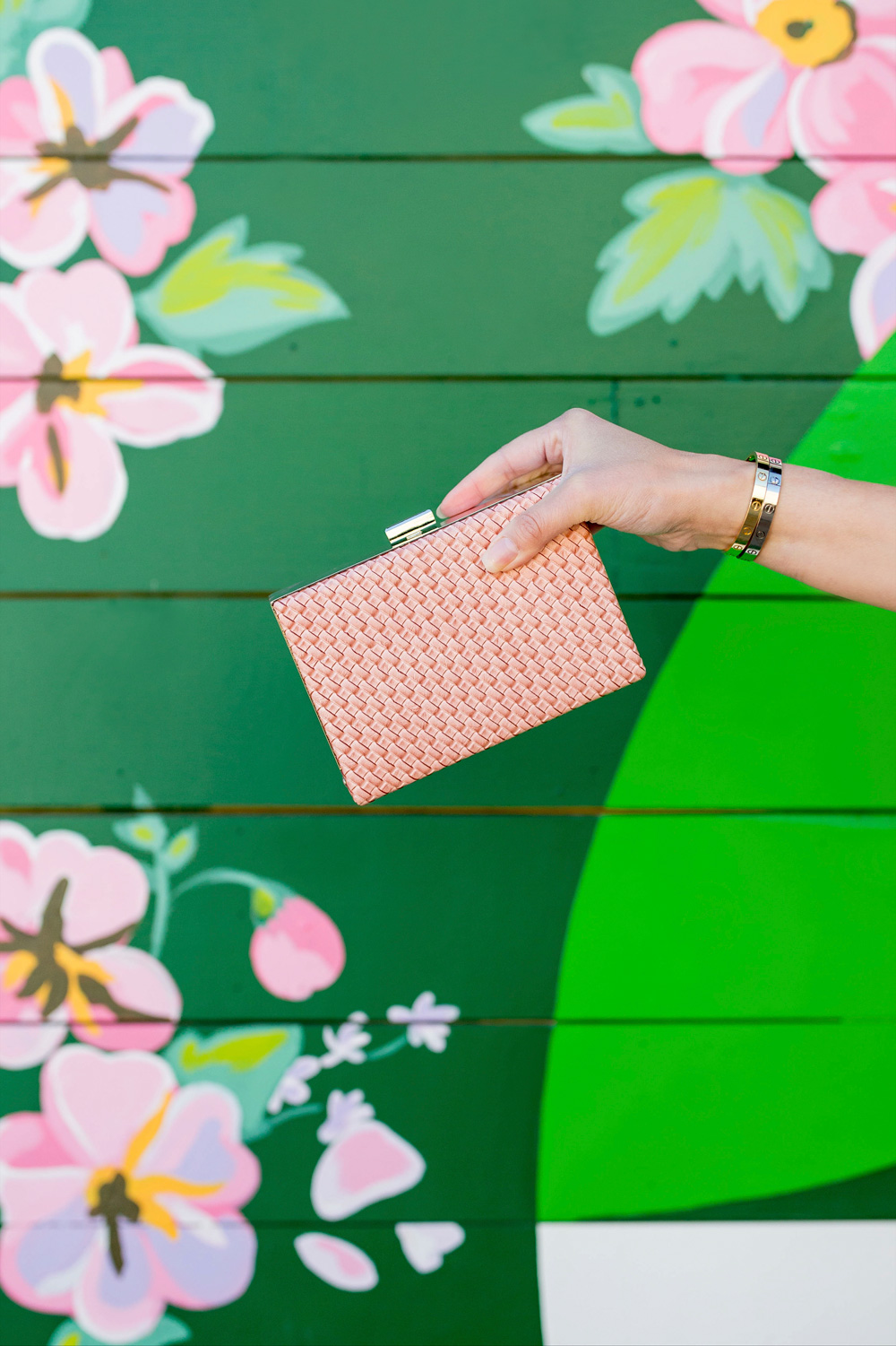 Nordstrom Pink Box Clutch