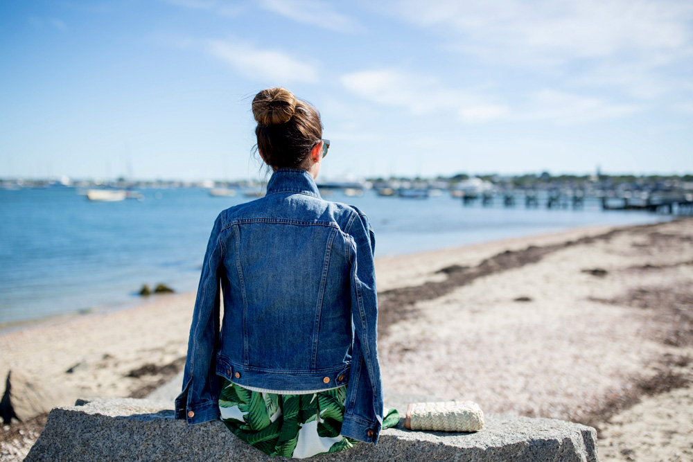 J. Crew Denim Jacket, Nantucket Island