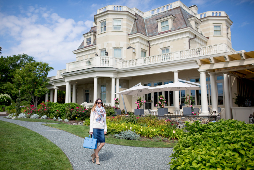 Newport Cliff Walk Mansions