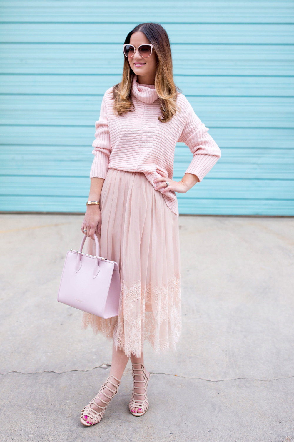 ASOS Blush Tulle Skirt