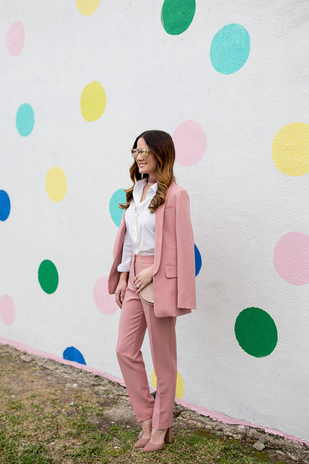 Pink Blazer and Pants