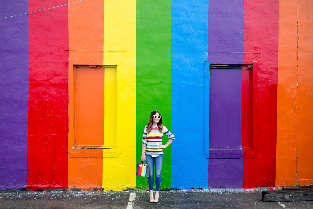 Houston Rainbow Pride Wall