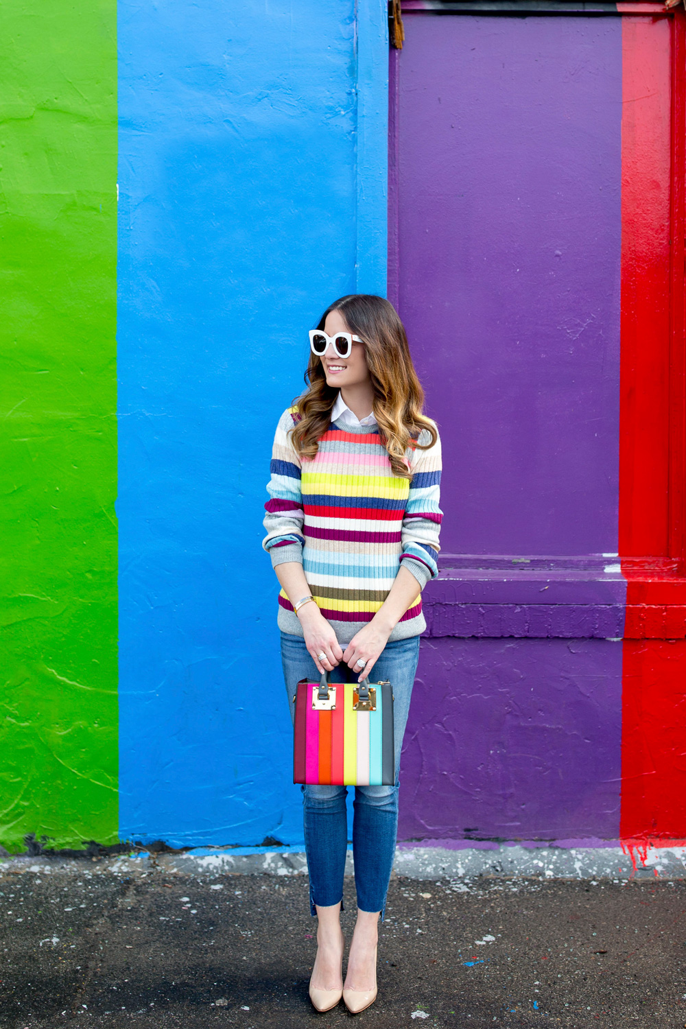 Multicolor Stripe Sweater