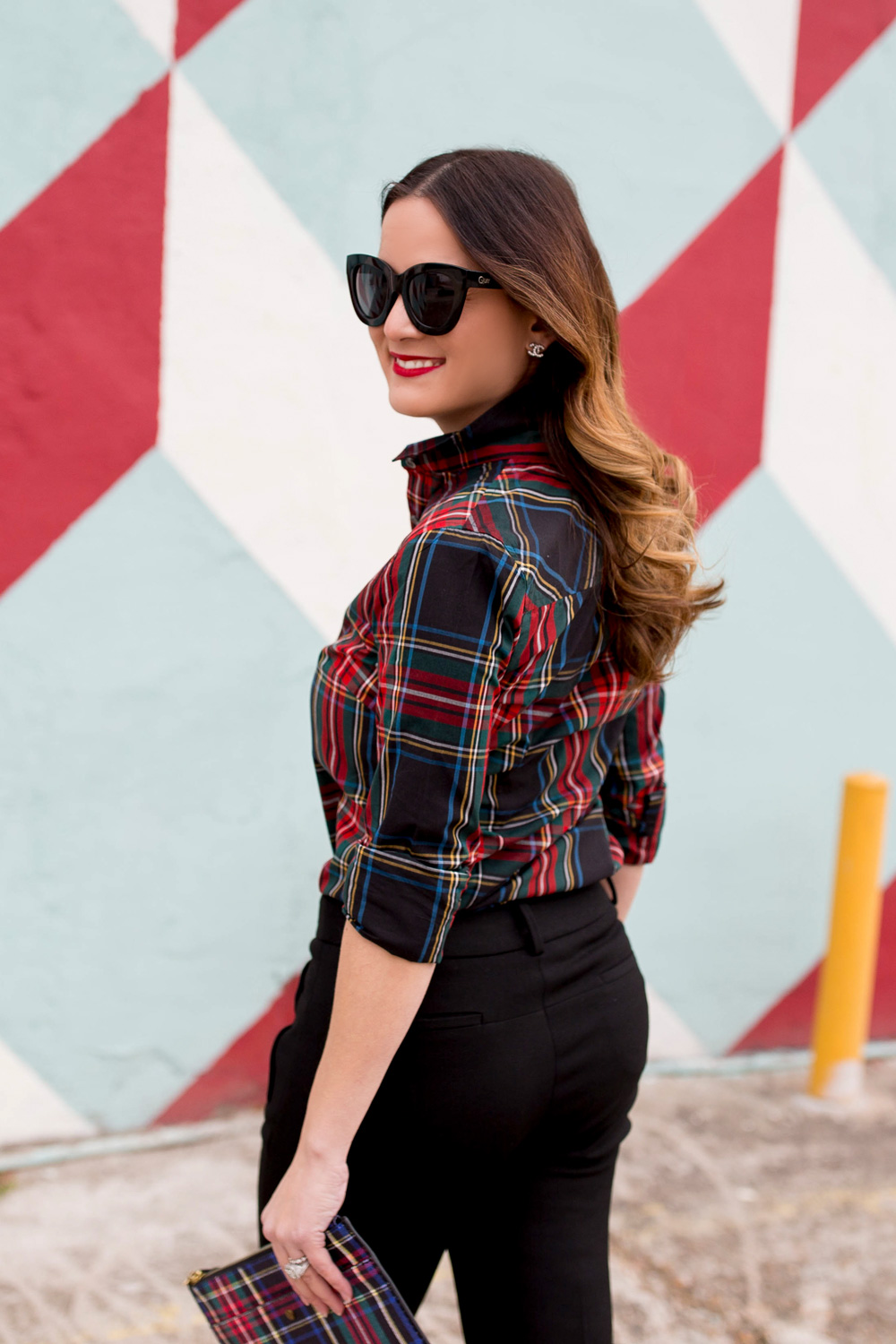 Red Black Plaid Shirt