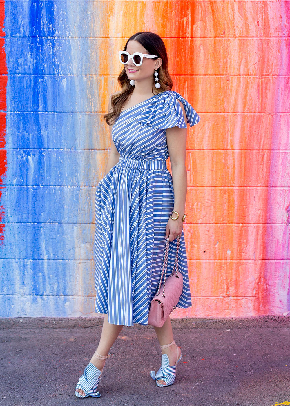 Milly Stripe Anna Dress