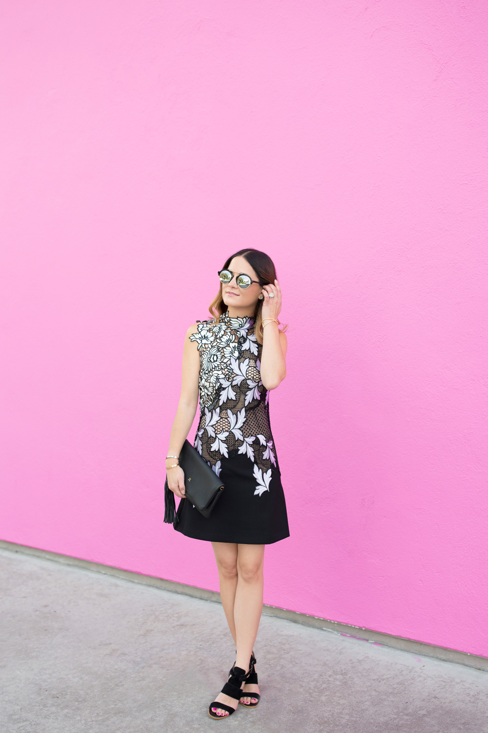 Self Portrait Lila Lace Dress