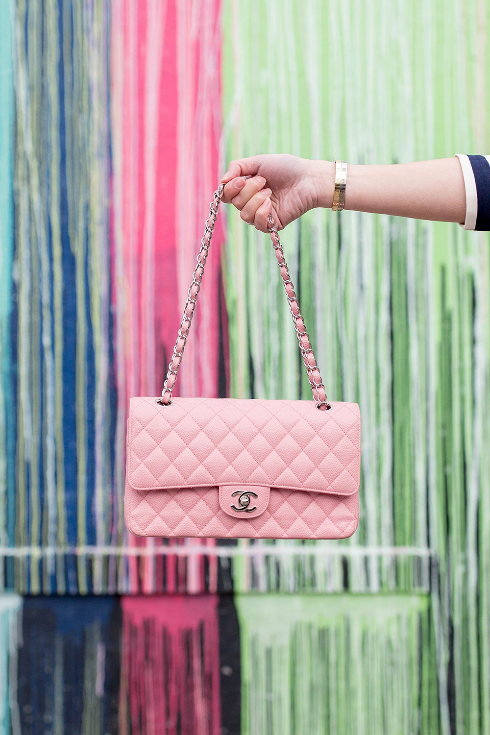 Pink Chanel Flap Bag