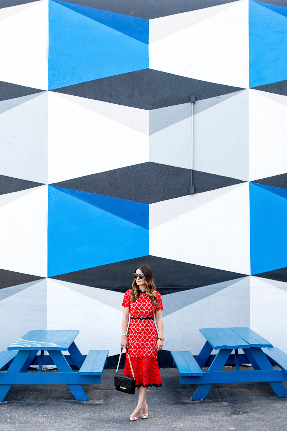 Geometric Mural Wynwood Miami