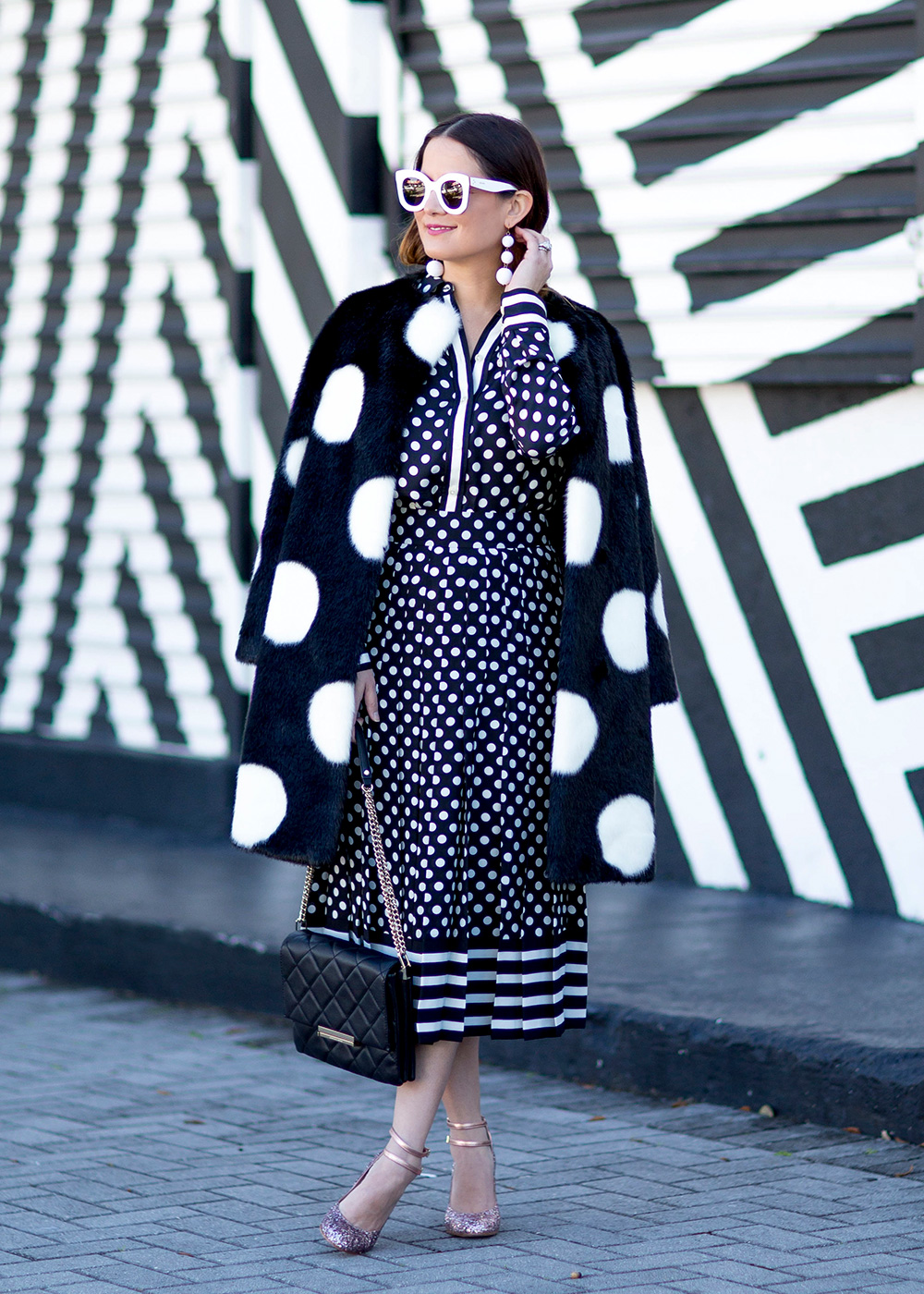 Kate Spade Polka Dot Coat