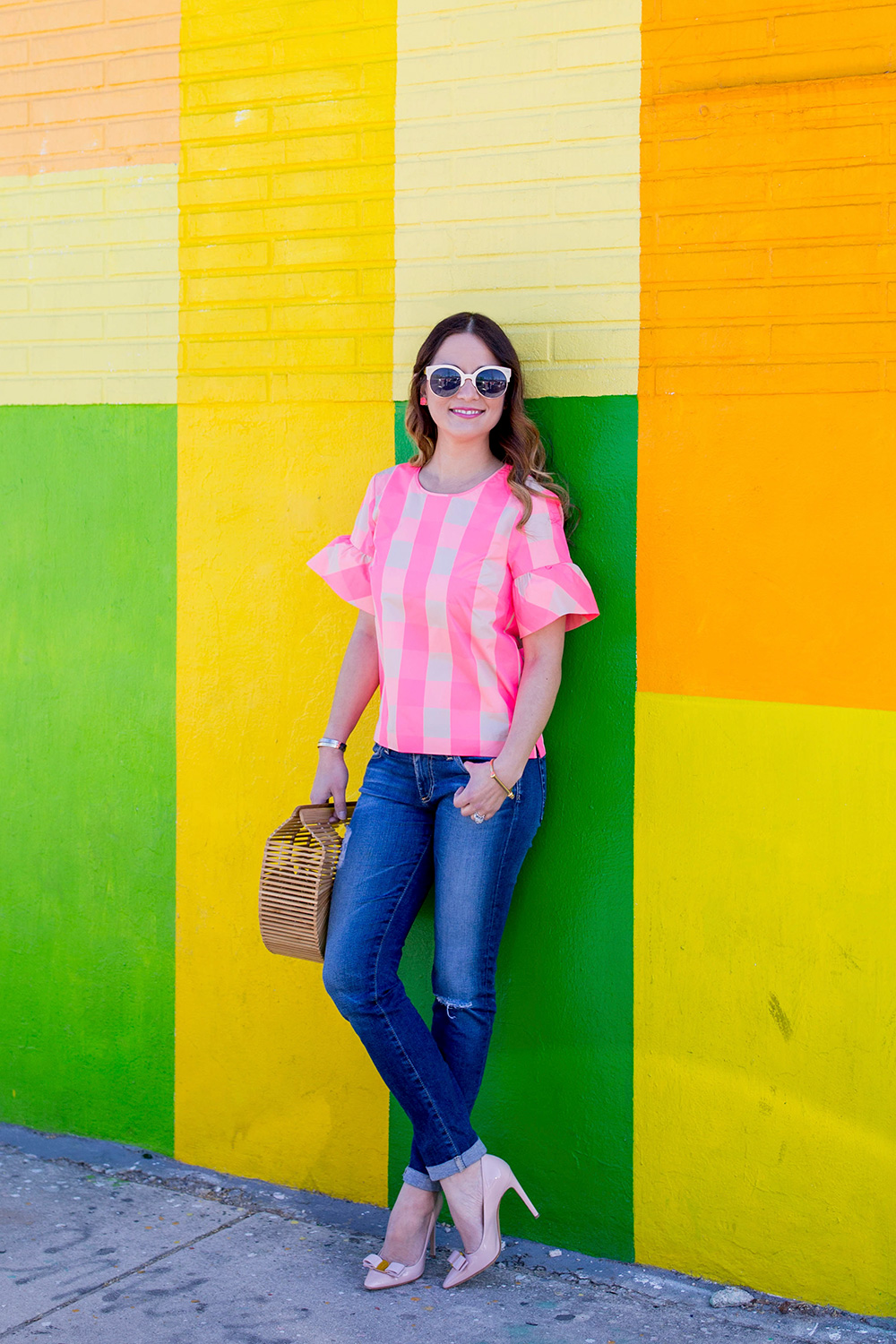 Miami Wynwood Yellow Multicolor Wall