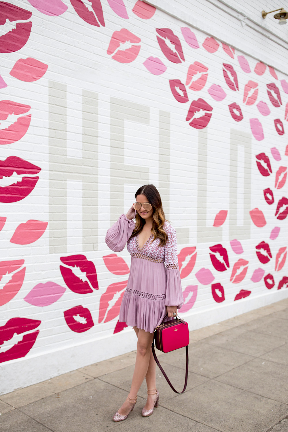 Lips Wall Mural Los Angeles