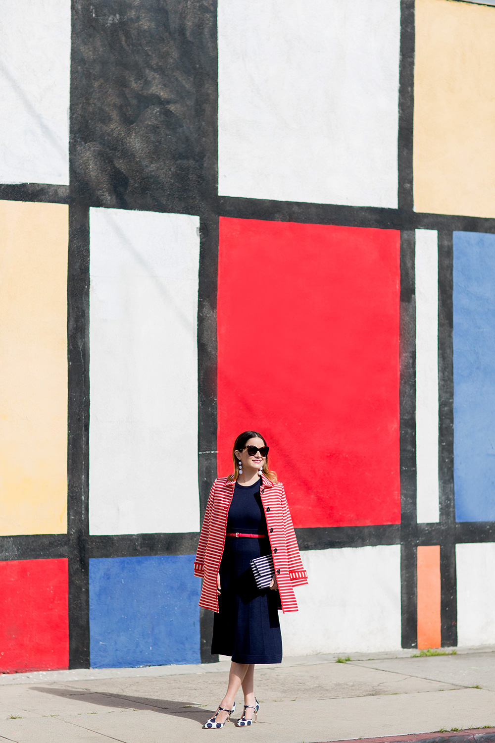 Los Angeles Mondrian Wall