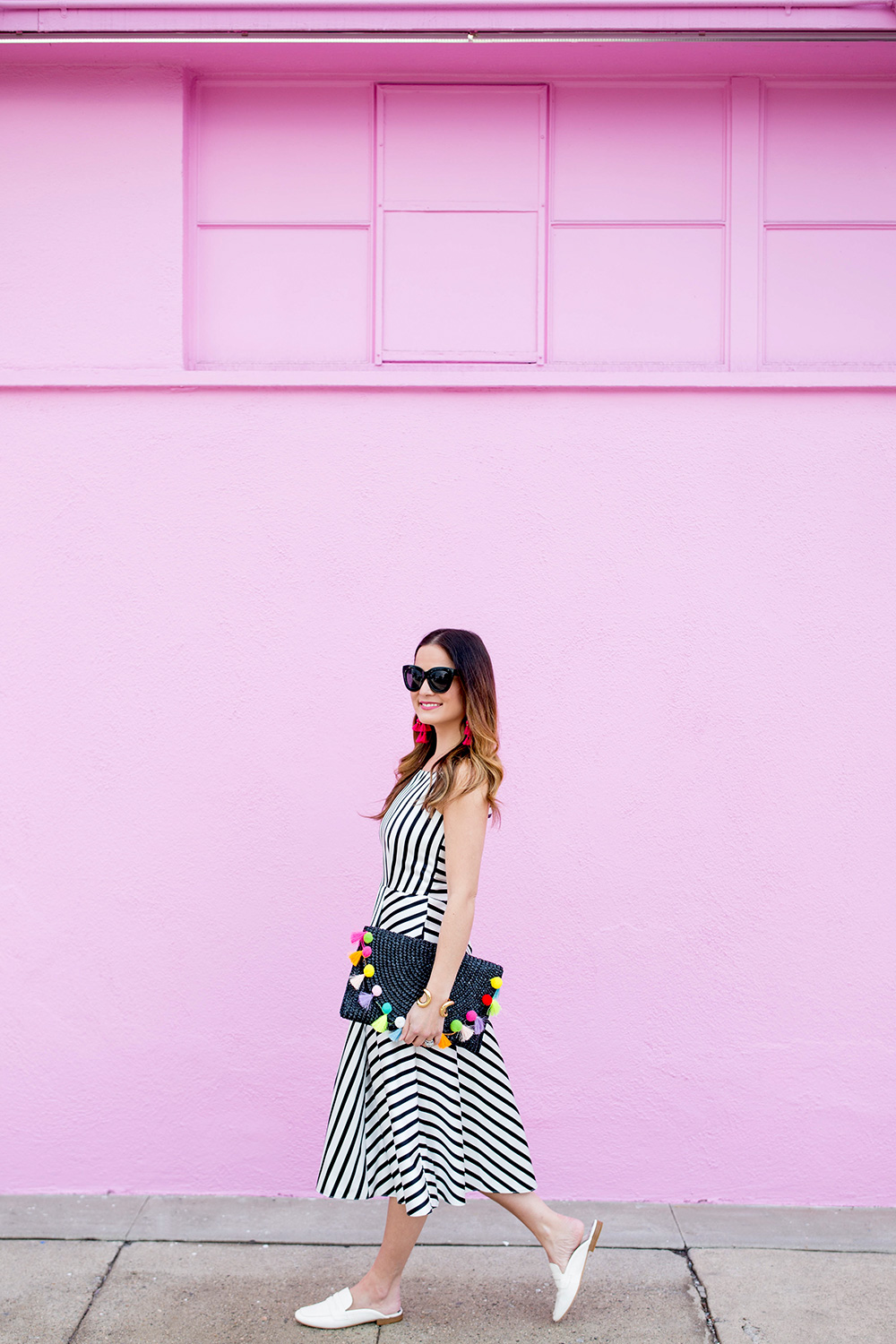 Los Angeles Pink Wall