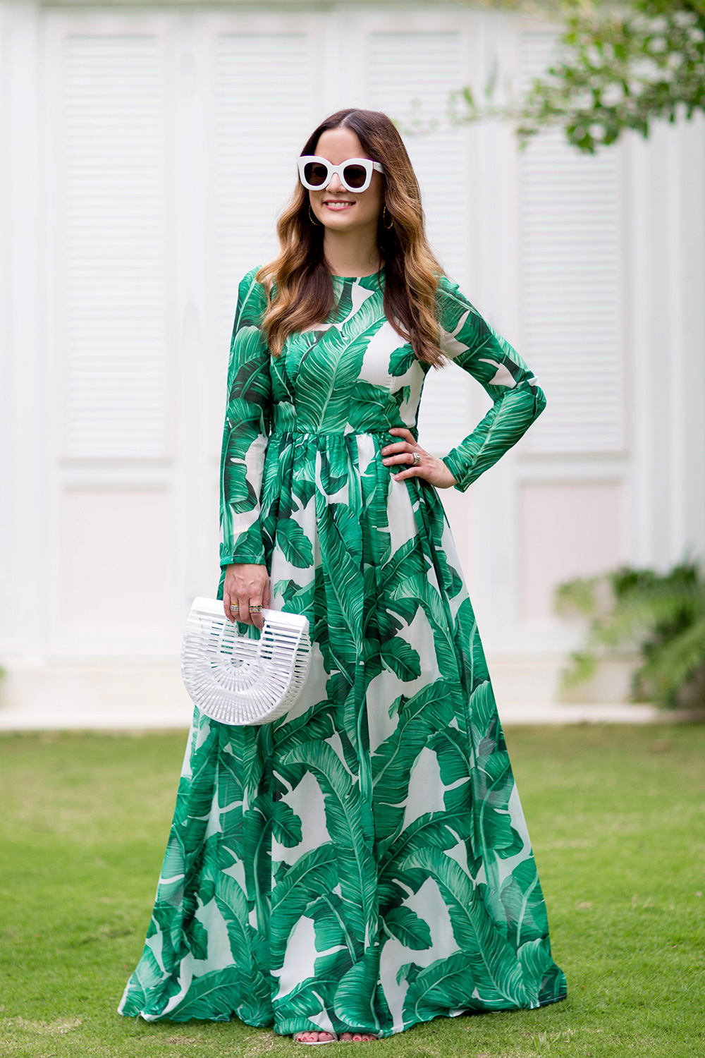 Banana Leaf Long Dress