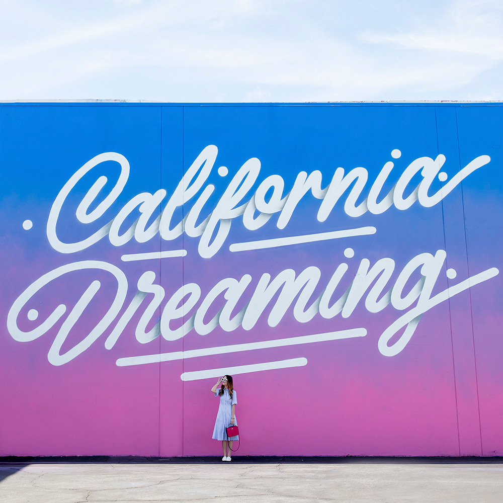 California Dreaming Mural Los Angeles