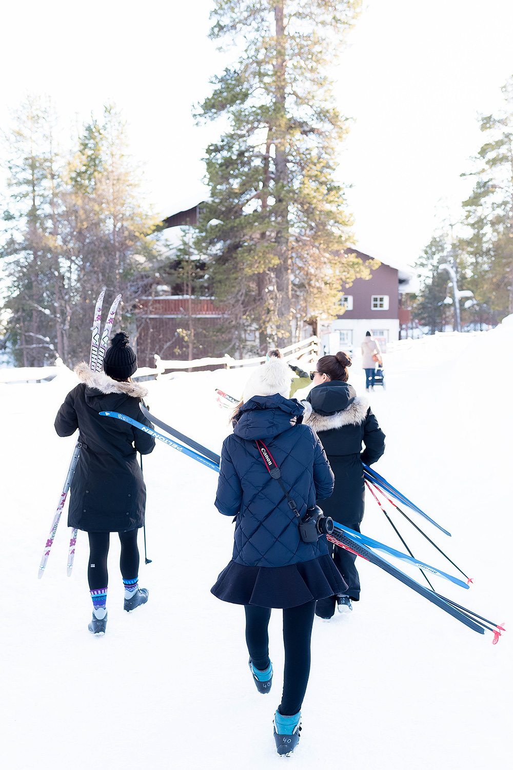 Finland Blogger Trip Skiing