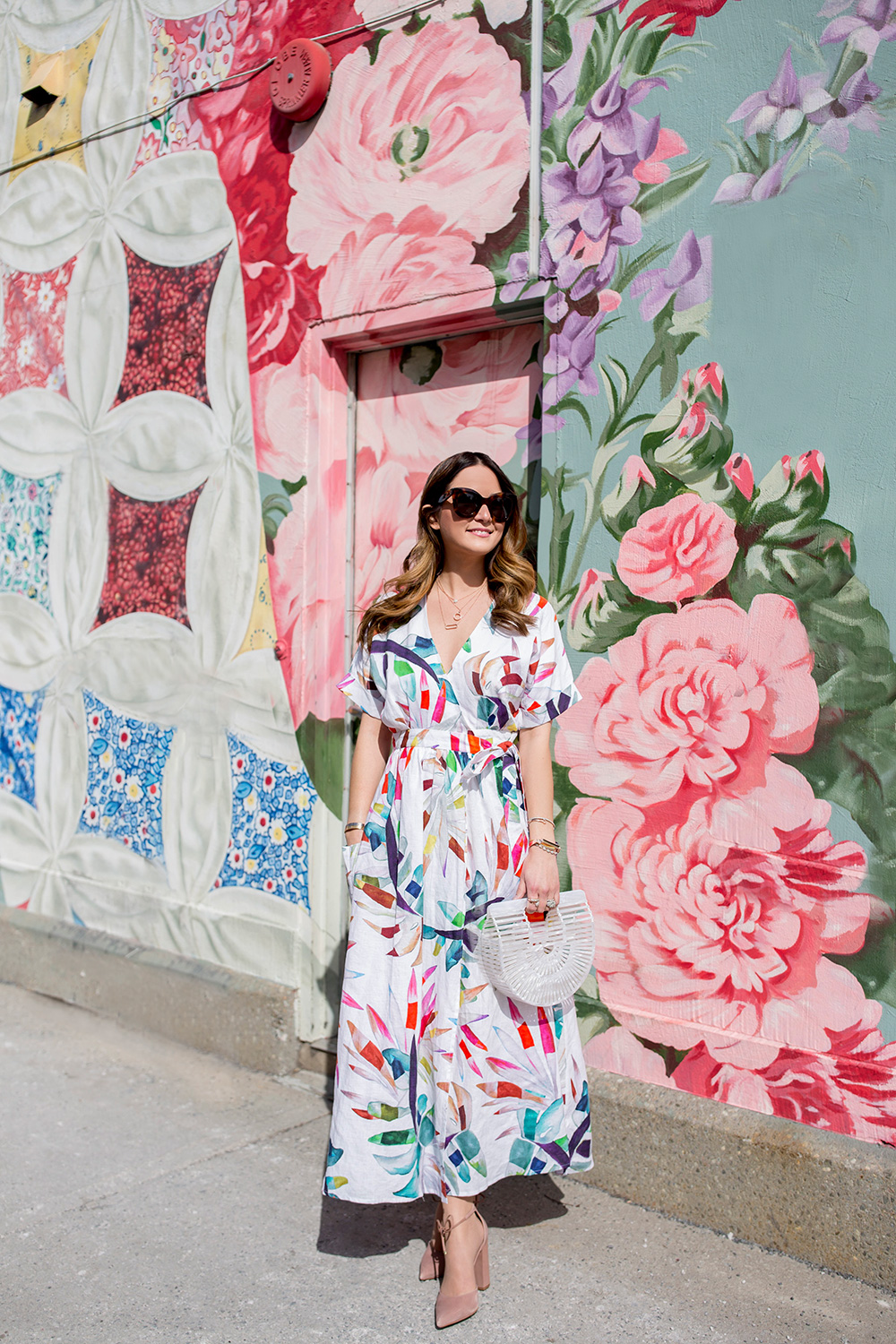 Floral Mural Montreal Street Art