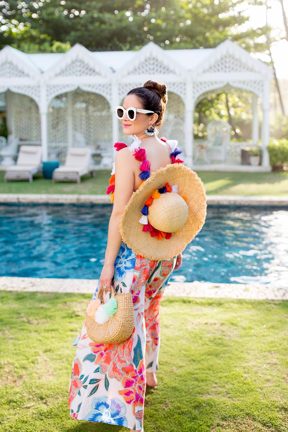 Kate Spade Tassel Straw Hat