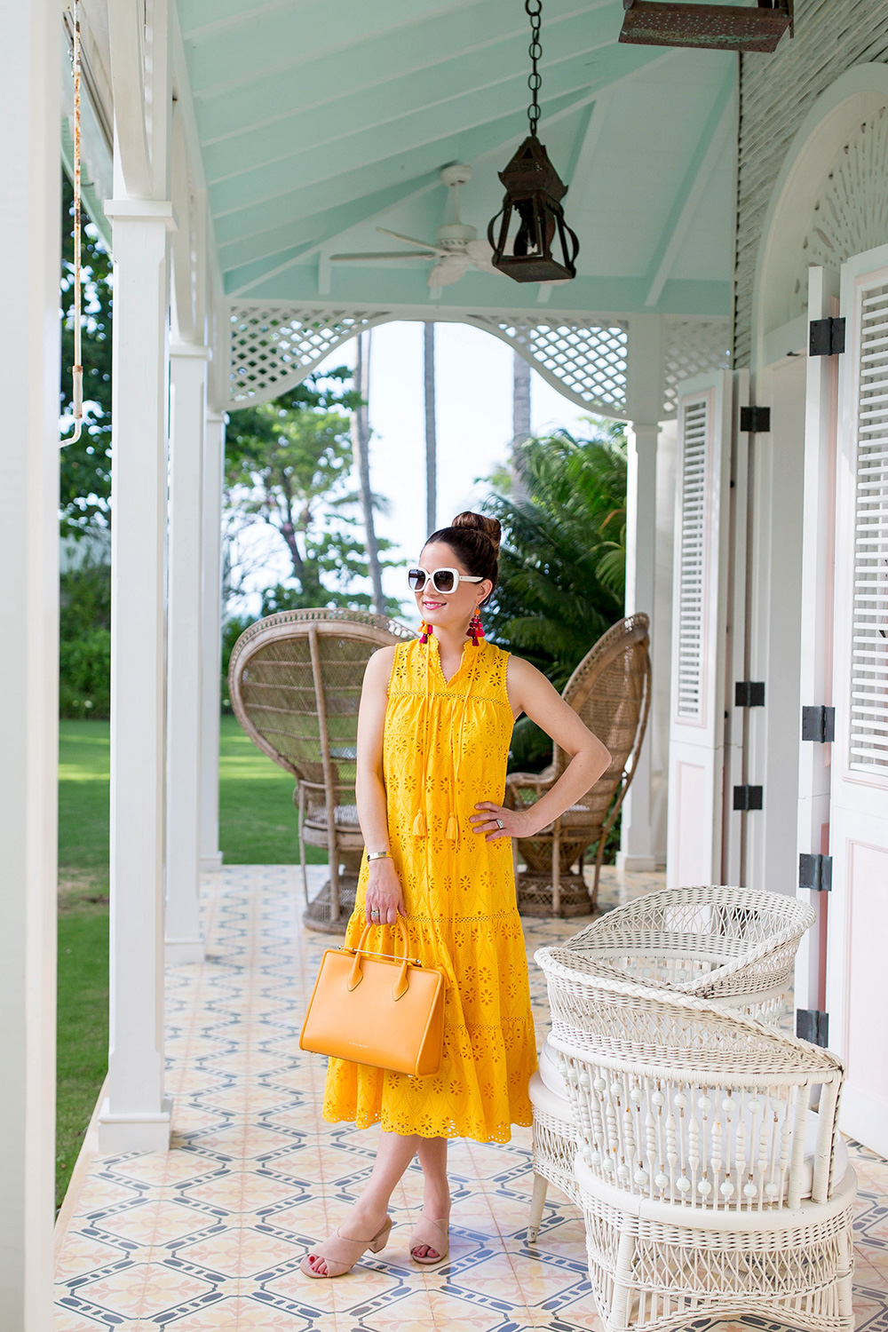 Kate Spade Yellow Prairie Dress