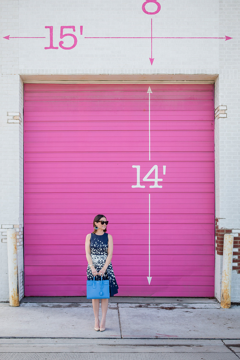 Pink Door Wall Chicago