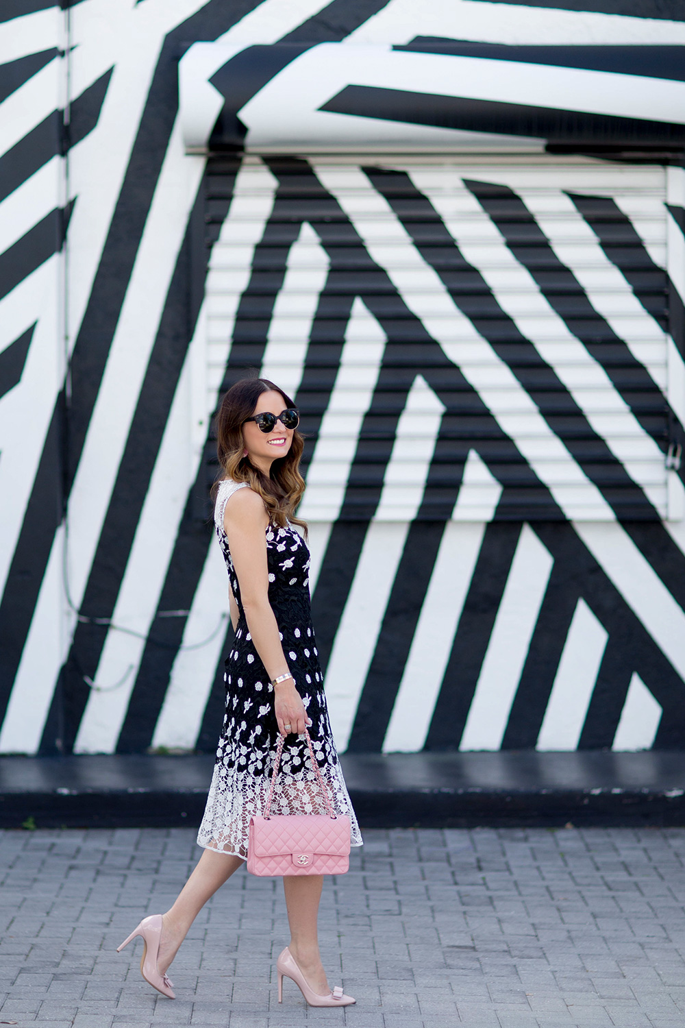 Wynwood Walls Black White Stripes