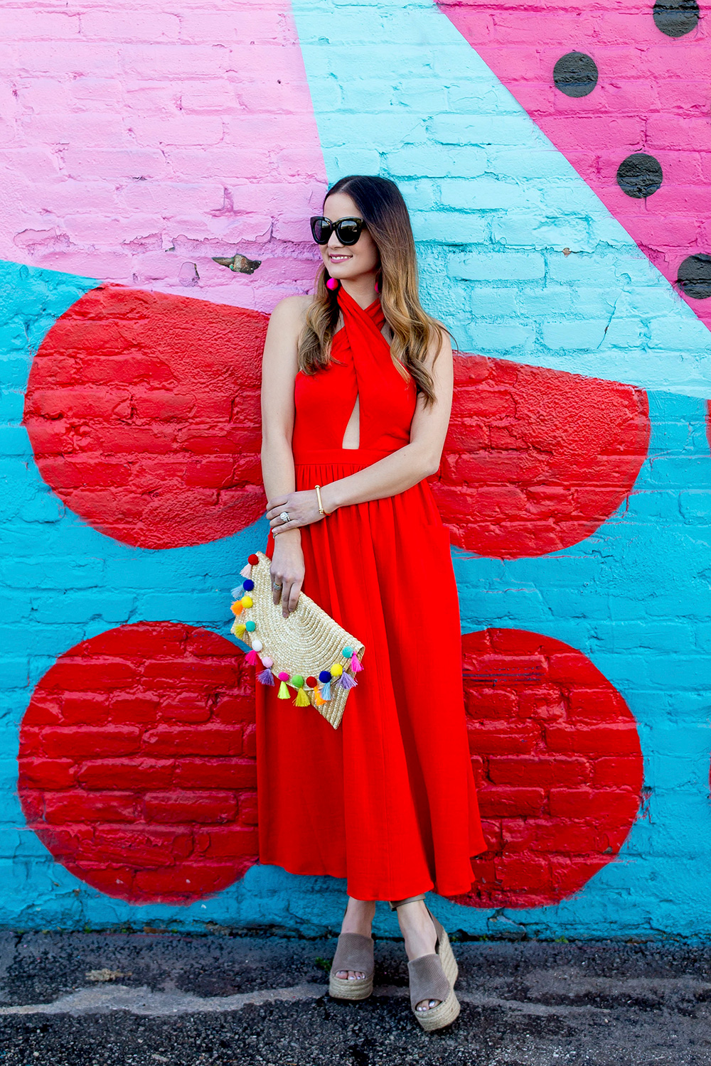 Mara Hoffman Red Dress