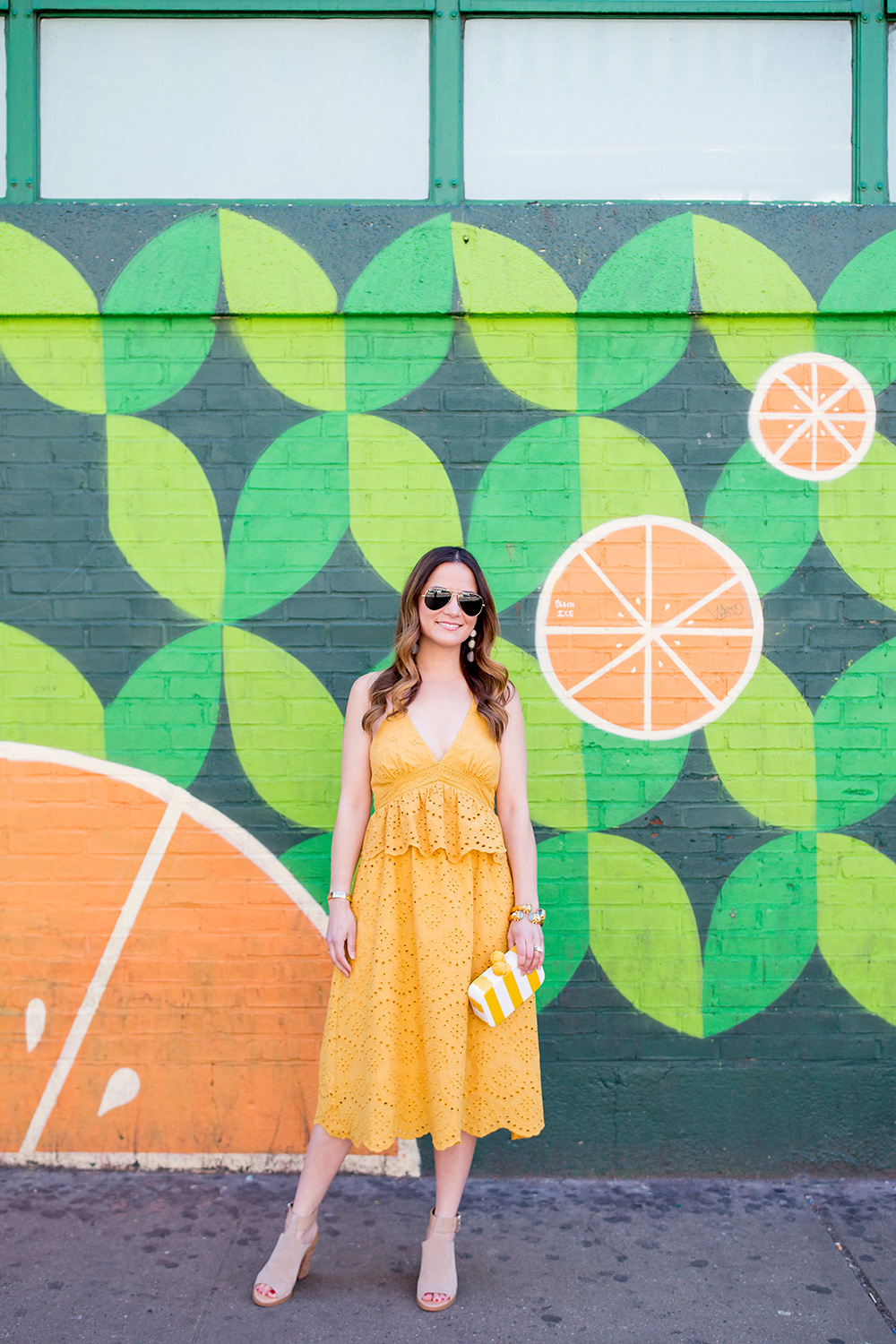 Oranges Mural Street Art New York City