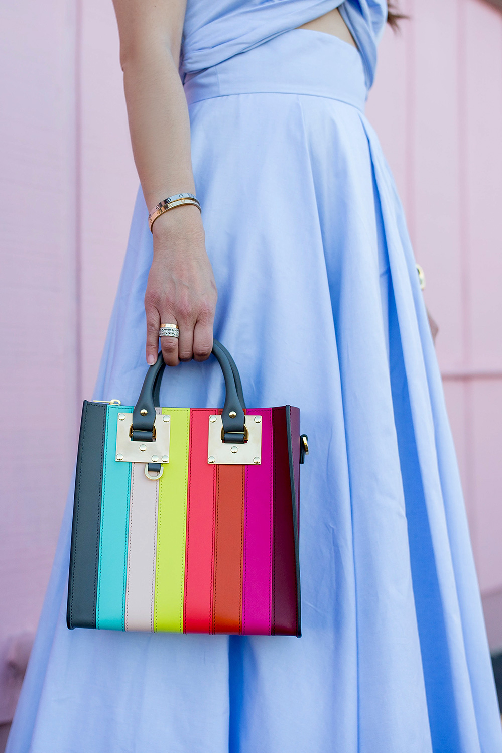Sophie Hulme Rainbow Bag